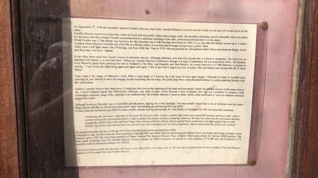 Африка. Танзания. Занзибар. Стоун-Таун. Дом, где родился Фредди Меркьюри (Freddie Mercury House) - смотреть онлайн