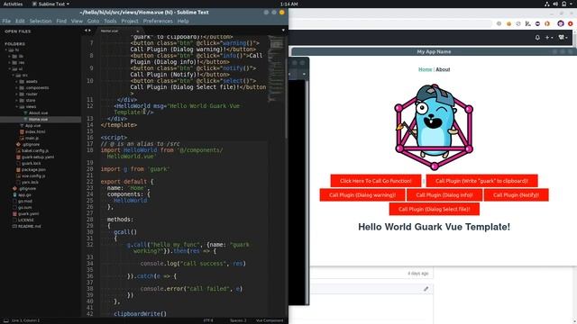 Build Cross-Platform Desktop Apps using Golang and Javascript! смотреть онлайн