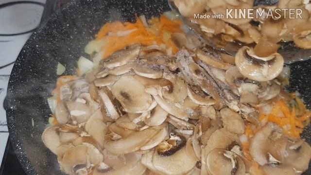 Очень вкусная ГРЕЧКА с грибами, луком и морковкой за 30 минут – прекрасный гарнир на обед или ужин! смотреть онлайн