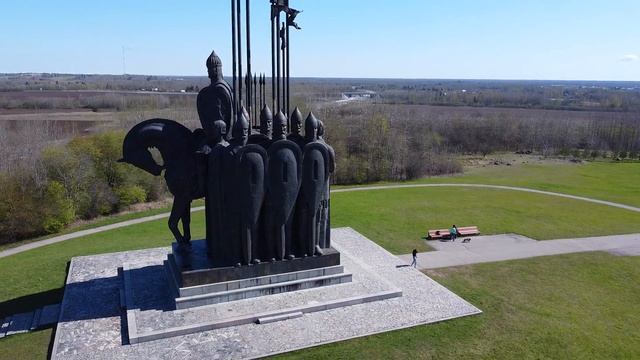 Памятник Александру Невскому в Пскове(Alexander Nevsky monument in Pskov) смотреть онлайн