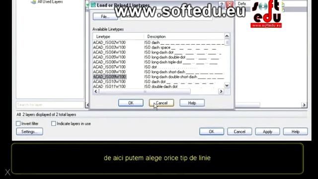 Curs Autocad lucrul pe layere Layers смотреть онлайн