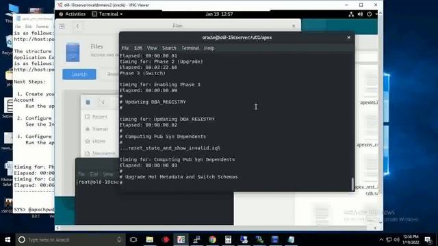 Oracle Apex 21 2 - Oracle19c - Redhat 8.2 смотреть онлайн
