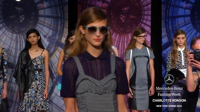 CHARLOTTE RONSON: MERCEDES-BENZ FASHION WEEK SPRING 2014 COLLECTIONS смотреть онлайн