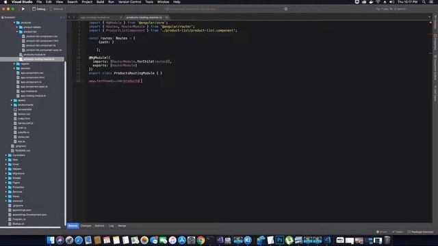 Angular 7 | ASP.NET Core - Creating Product Routing Module смотреть онлайн