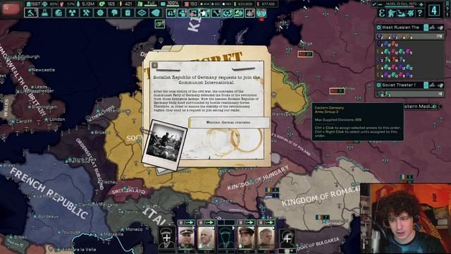ИНТЕРНАЦИОНАЛЬНАЯ ПОМОЩЬ В HOI 4 The New Order: The Operation Thunderstorm| ЗРРФ #14 смотреть онлайн