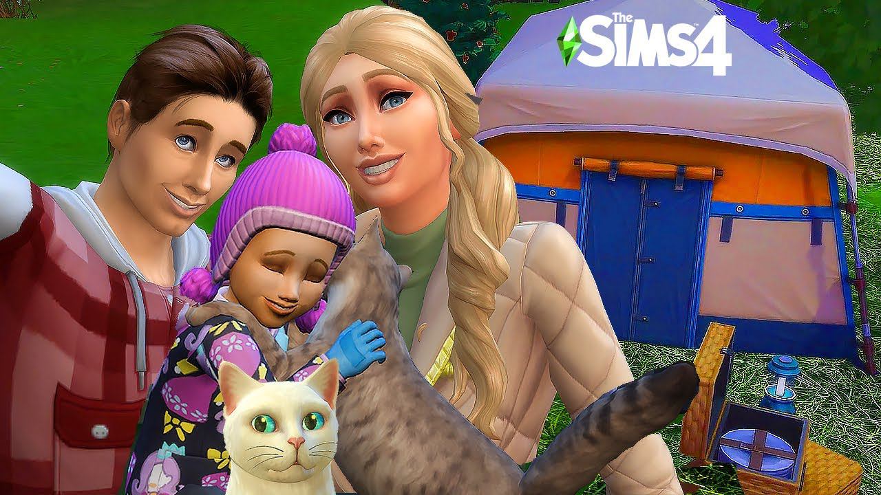 The Sims 4 РЫБКА ГОЛДИ | ОТДЫХ НА ПРИРОДЕ смотреть онлайн
