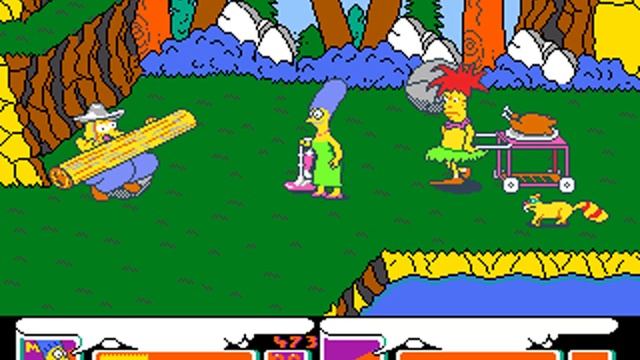 The Simpsons Arcade Game (Novotrade International, Konami) (MS-DOS) [1991] [PC Longplay] смотреть онлайн