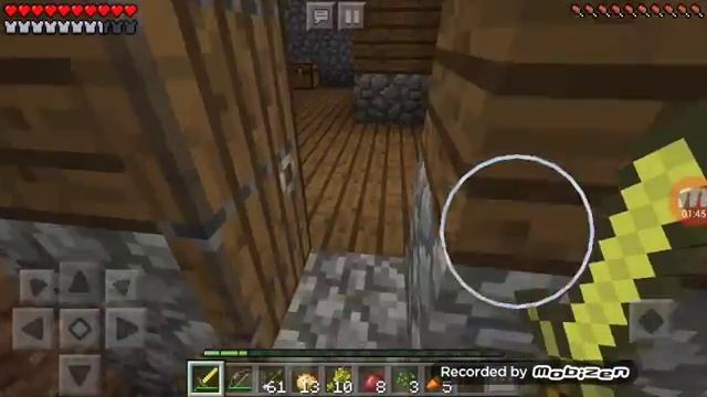 Нашёл снежную деревню в Minecraft смотреть онлайн