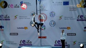 Чемпионат Мира Люблин 2017 воздушное кольцо. Vardosanidze Alisa