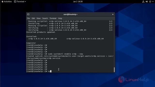 How to Install Xrdp Server (Remote Desktop) on CentOS 8.3 смотреть онлайн
