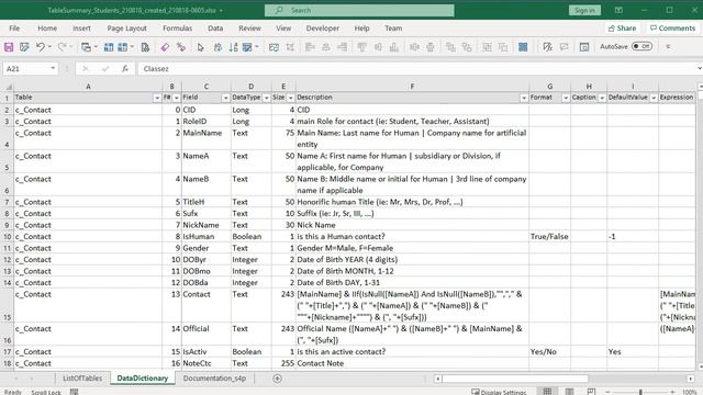 Document Access Tables to Excel смотреть онлайн