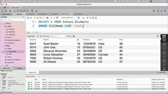 Miscellaneous queries in SQL | MySQL with Python Course смотреть онлайн