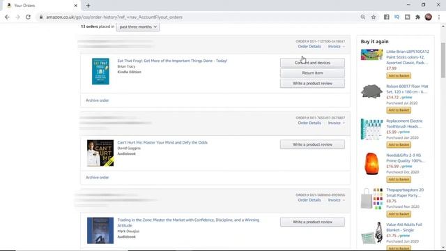 How to Hide Amazon Order History on PC (2021) смотреть онлайн