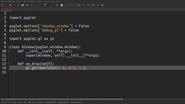 Minecraft clone in Python tutorial EP1: Creating the window смотреть онлайн