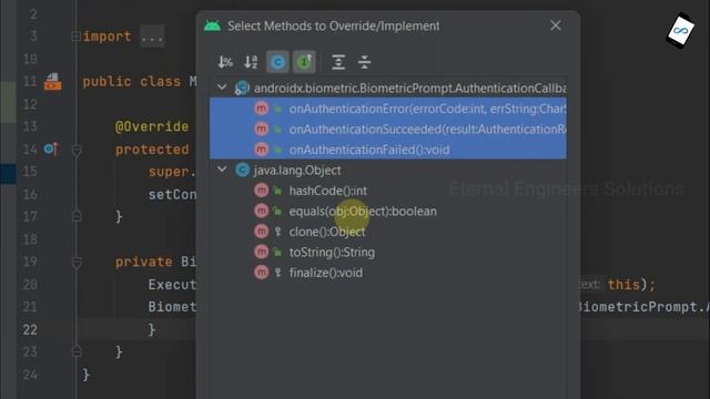 How to add Finger Print Authentication in android studio #21 | App development tutorial tamil | EES смотреть онлайн