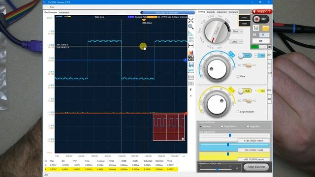 6 преимуществ USB осциллографа. OSC2002 PC LOTO Oscilloscope. смотреть онлайн