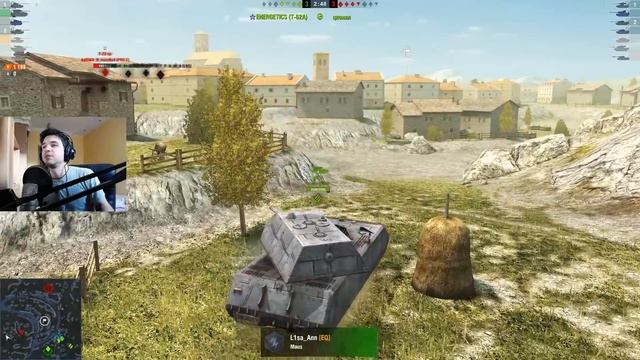 WoT Blitz - Странное поведение EQ и две команды статистов - World of Tanks Blitz (WoTB) смотреть онлайн