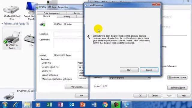 Cara Cleaning Printer Epson L120 di Windows 7 agar Kualitas Cetakan Maksimal смотреть онлайн