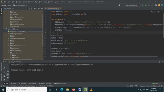 Demo app copy file in a network with Python Tkinter GUI|Copy file trong mạng bằng Python Tkinter смотреть онлайн