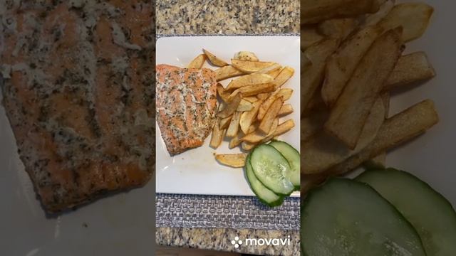 Семга в духовке