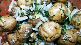 Солёные Грибы на Праздничный Стол./Шампиньоны./ Просто,Вкусно и Быстро./Солёные шампиньоны./ Грибы. смотреть онлайн
