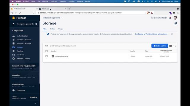 Cómo guardar y descargar archivos con Firebase Storage y React смотреть онлайн