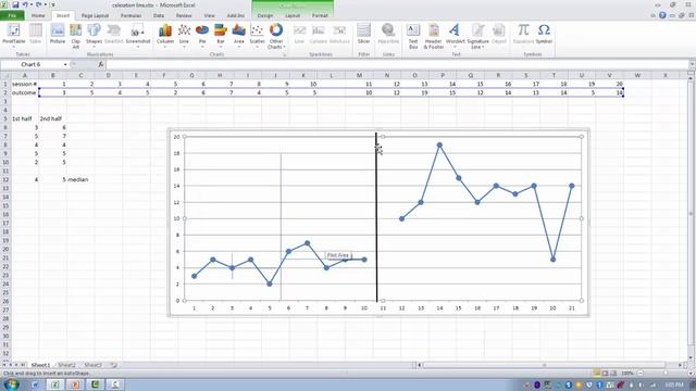 How to Use Excel-Analyzing Single Subject Design Data-Celeration Line and 2 SD Band смотреть онлайн