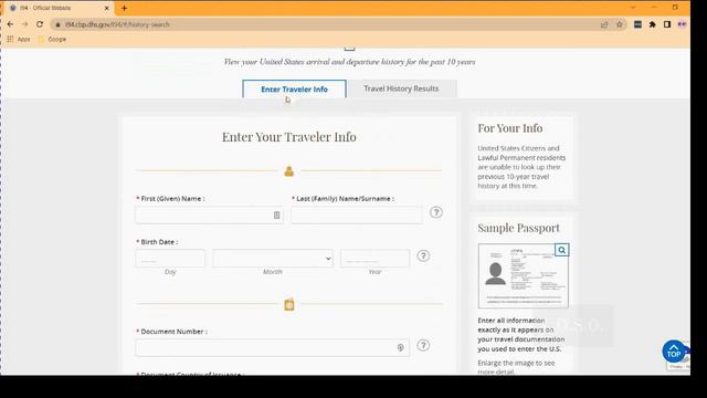 How to make i94 Travel History смотреть онлайн