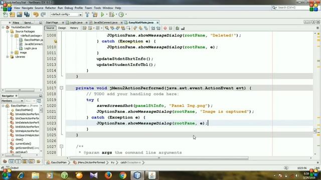 Java-43. How to take screenshot of a JPanel-part2 смотреть онлайн