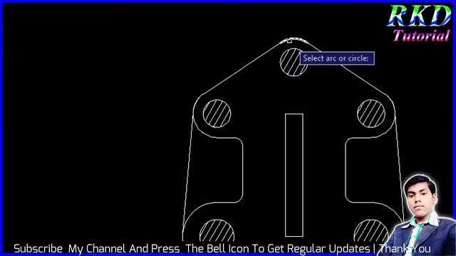 How To Use Radius And Diameter Dimension Commands In Autocad 2007 [ नेपाली ] смотреть онлайн