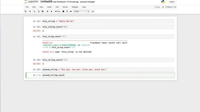 PYTHON TUTORIAL - STRING WORK EXAMPLES смотреть онлайн