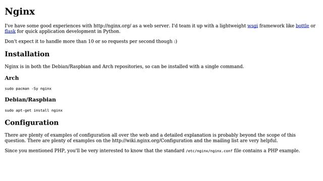 Raspberry Pi: Is there a lightweight webserver that will serve dynamic content? (7 Solutions!!) смотреть онлайн