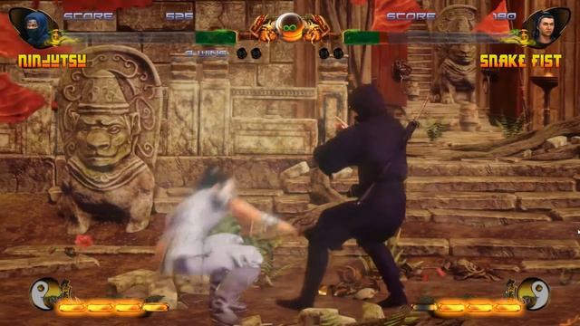 НИНДЗЯ против стиля ЗМЕИНОГО КУЛАКА ! (В Игре Shaolin vs Wutang) СМЕРТЕЛЬНАЯ СХВАТКА !!!!!!!!!!!!!! смотреть онлайн