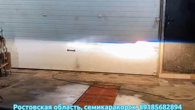 Solaris 2. Установка двухчиповых Bi Led за 24000р. Тест Aozoom A15 4300k на дороге. Ростовская обл.