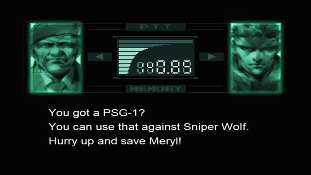 Metal Gear Solid: Sniper Wolf Boss Fight (Part 1)