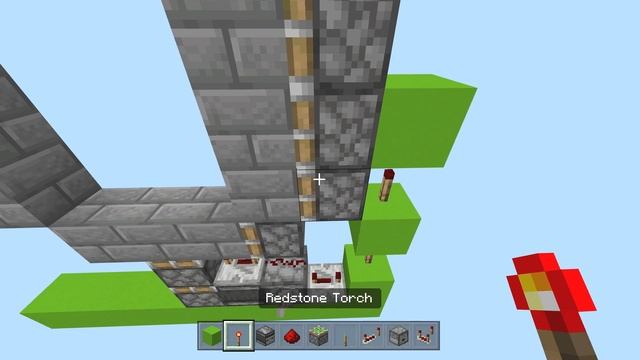Minecraft Bedrock - 3X3 PISTON DOOR ( EASY + 1-WIDE )( Tutorial ) MCPE,Xbox,PS4,Windows,Switch