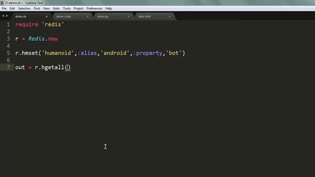 Ruby Create Hash in Redis смотреть онлайн