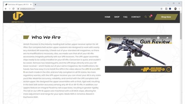 Uintah Precision Deal: Free Trigger and Free Shipping with Upper Purchase (Limited Time) смотреть онлайн