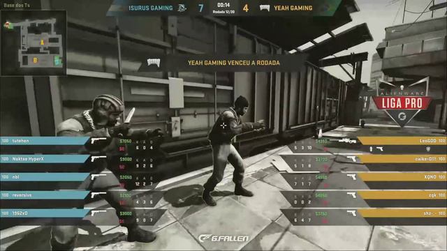 Alienware Liga Pro Gamers Club JUN/18 - Isurus Gaming vs YeaH (Train) смотреть онлайн