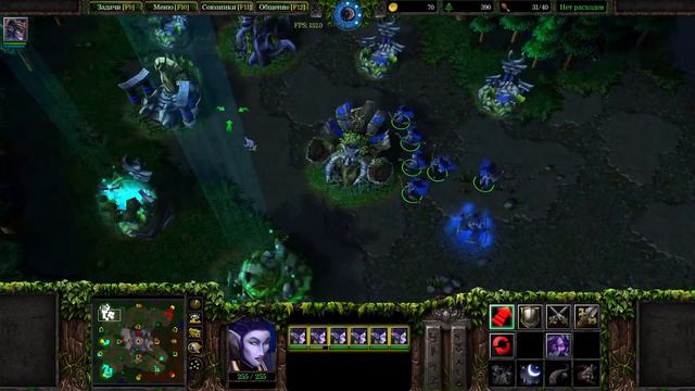 WarCraft 3 Miker и Abver Лучшие игры #1 смотреть онлайн