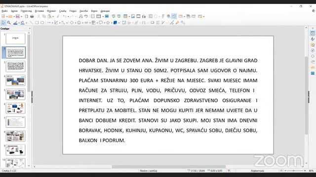 Hrvatski jezik A1 (22.04. о 17г) смотреть онлайн