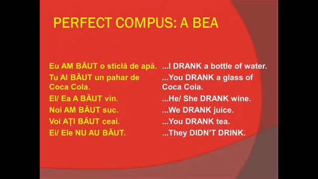 Lesson 10 Grammar , Perfect compus (past simple) part 2, Examples смотреть онлайн