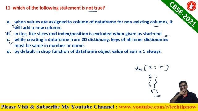 50 Most Important Questions on DATAFRAME of IP-XII CBSE 2021 Board Exam | Unit-I Python Panda Part- смотреть онлайн
