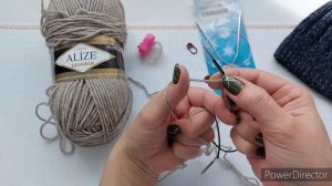 Стильная шапка резинкой 3х3 с круглой макушкой/мои расчеты