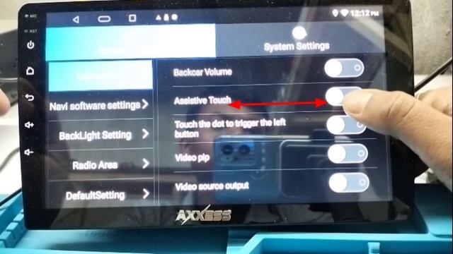 Assistive Touch setting in Android Car player. How to enable Assistive Touch in Android Car player. смотреть онлайн