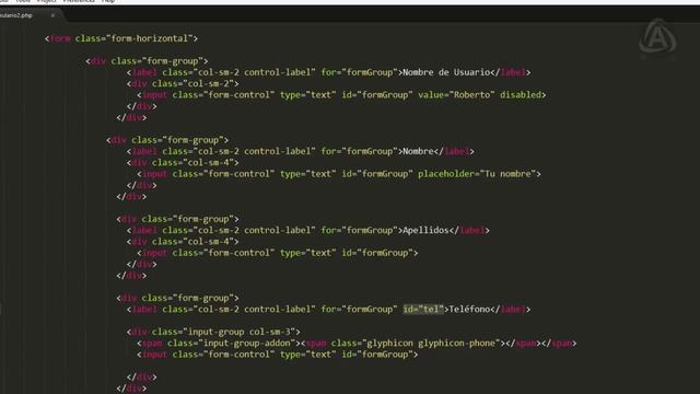 13 Cursos de BootStrap3 2 formularios 2 смотреть онлайн