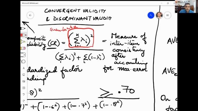 CB-SEM Module 6 (Lecture 5): CR Computation using Excel смотреть онлайн