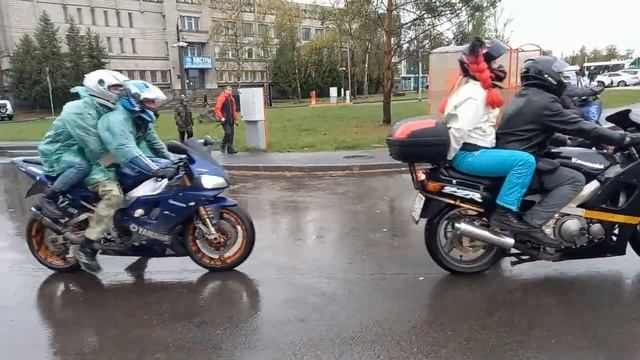 На закрытии мотосезона