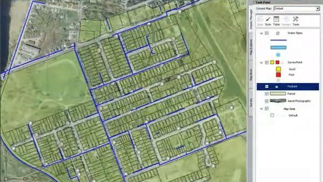 AutoCAD Map 3D 2011 Analysis tools смотреть онлайн