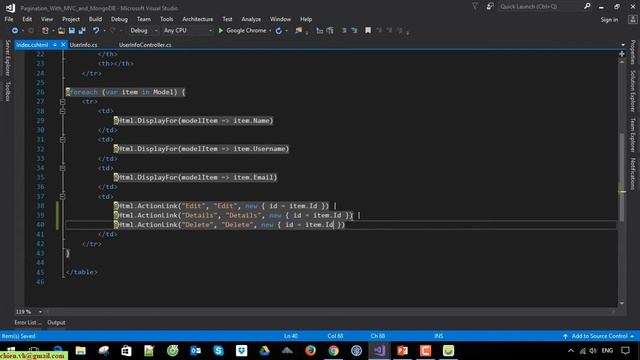 Pagination In MongoDB and ASP.Net MVC смотреть онлайн
